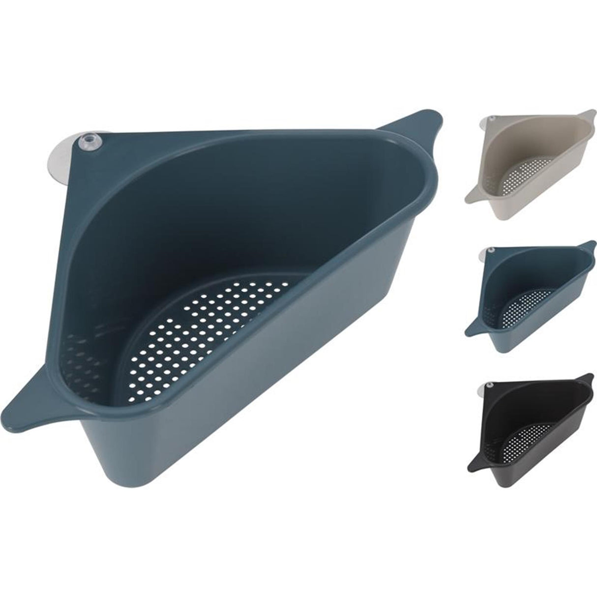 Excellent plateau d'évier en plastique pour articles ménagers avec ventouse