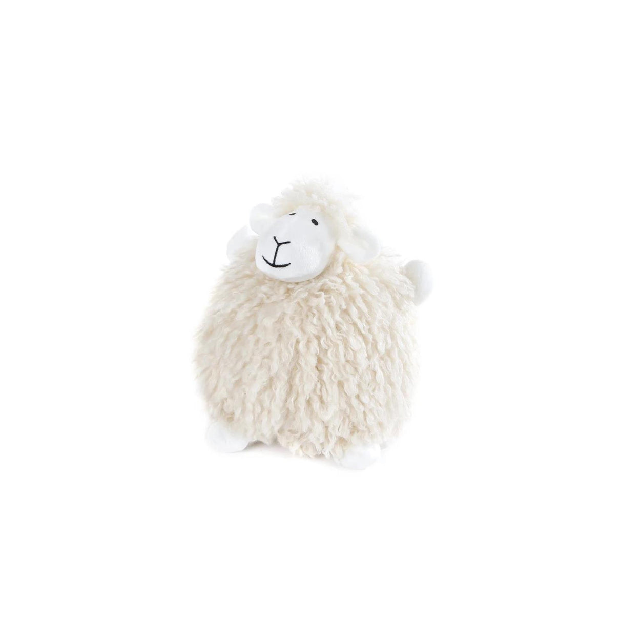 No brand Butoir de porte mouton tissu blanc cassé | 2 pièces