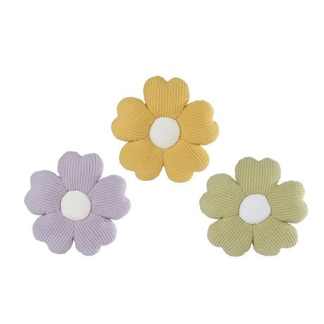 Coussin douillet marguerite 40x40x10cm