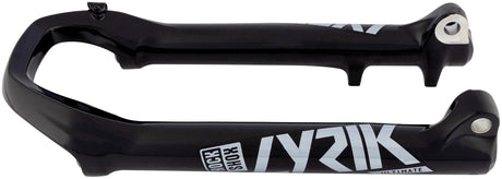 Tube de fourche inférieur Rockshox 27.5 silders rs 27.5 boost 15mm maxle noir brillant