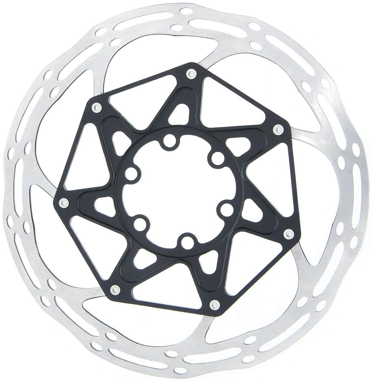 Ligne centrale du disque de frein Sram x ligne centrale du rotor x tache. acier, aluminium sp., 180mm