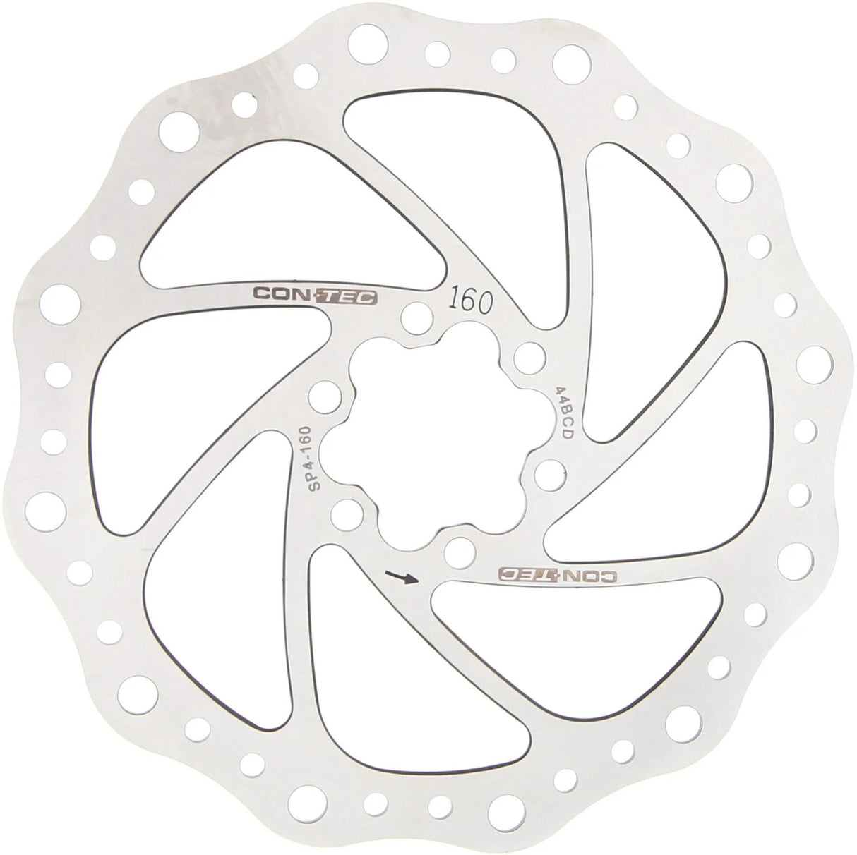 Contec disque de frein cdr-et ct disque br. rotor cdr-et 160mm x 2,3mm 6-loch