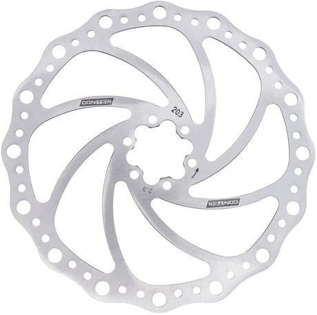 Contec disque de frein cdr-et ct disque br. rotor cdr-et 203mm x 2,3mm 6-loch