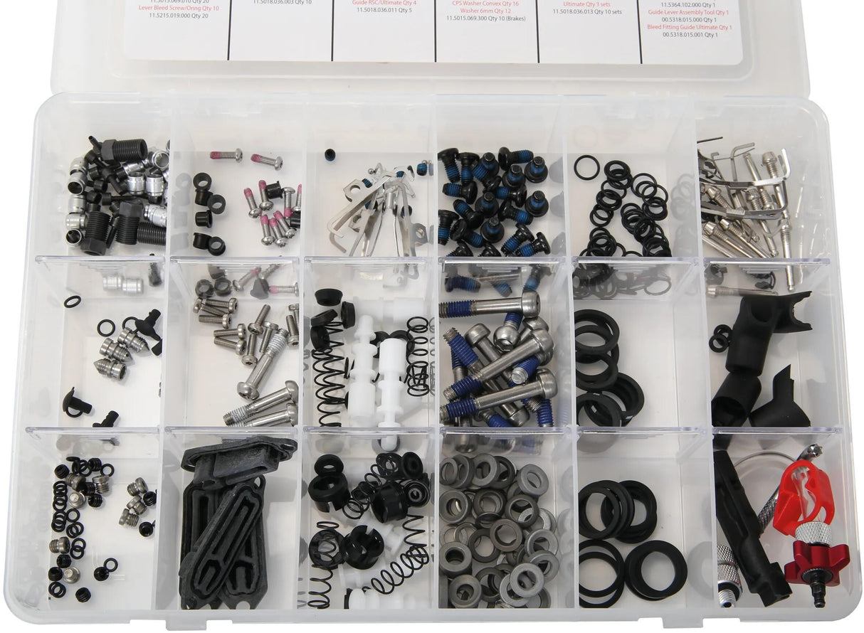 Guide de boîte de pièces de rechange Sram pour freins à disque guide de boîte de pièces de rechange f. frein à disque