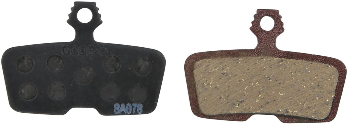 Plaquettes de frein à disque Sram disc br.pad avid f.code organique, 20 paires