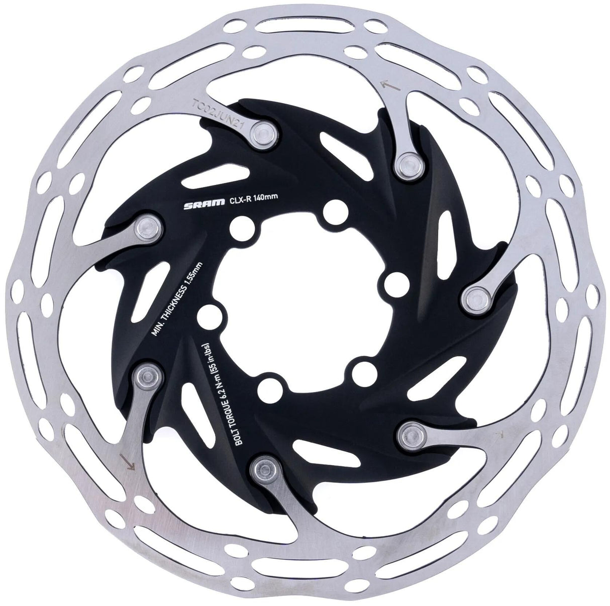 Sram rotor centerline x route 2 pièces 140mm