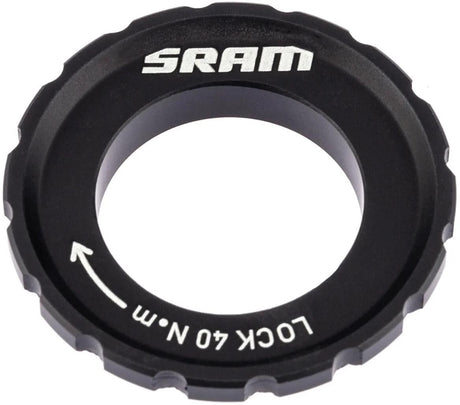 Sram lockring lockring noir disques de frein à verrouillage central