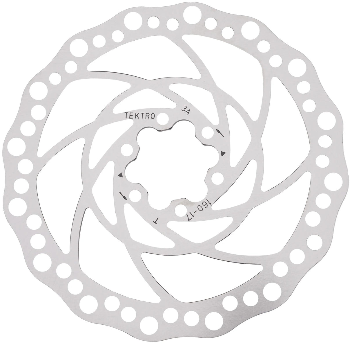 Disque de frein Tektro tr-17 rotors de frein f.hd-t390 160mmx2.3mm 6 trous