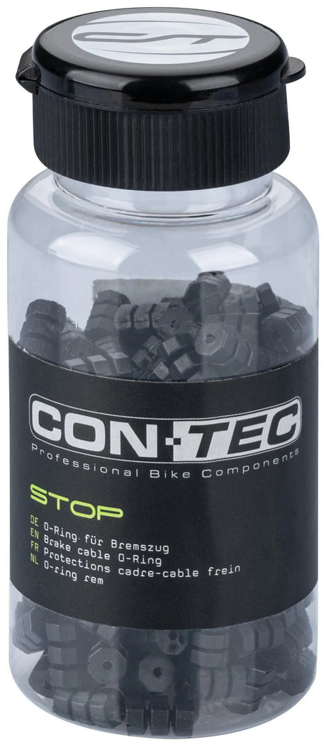 Contec o-ring stop ct o-ring stop boîte 200 pcs noir