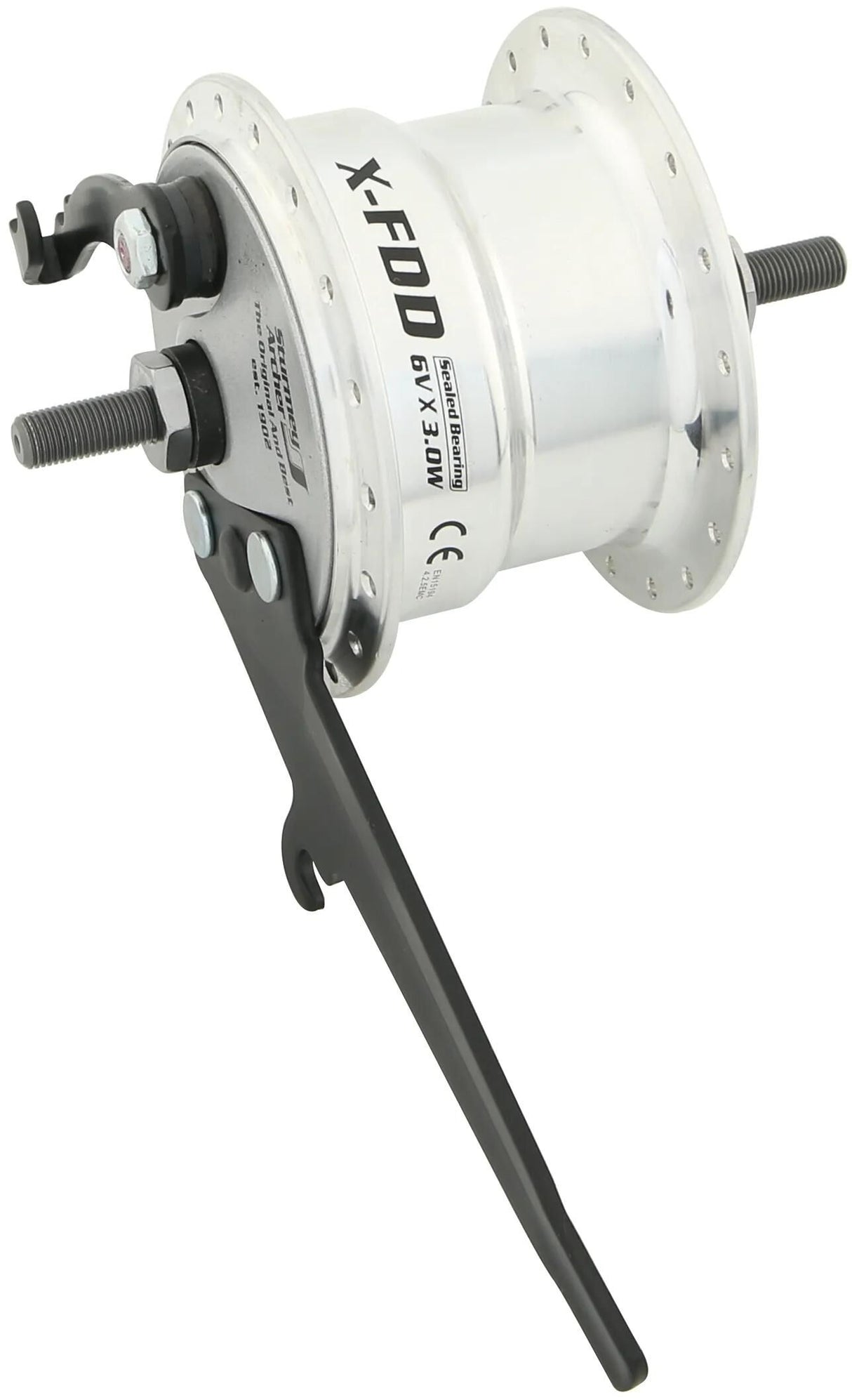 Dynamo de moyeu Sturmey Archer X-FDD 3.0 Nabendyn. m.tambour de frein dim outf.