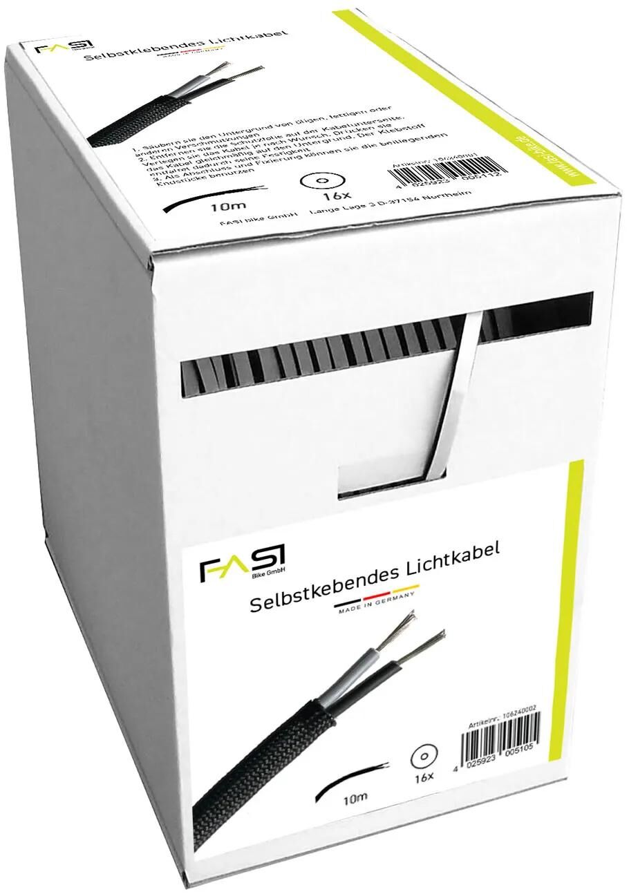 Câble d'éclairage Fasi câble lumineux 2.0 autocollant, rouleau de 10 m