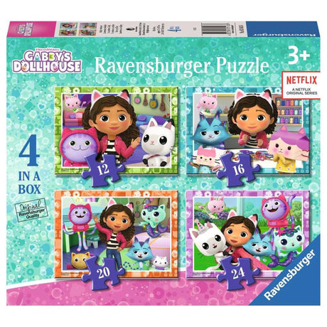 Ravensburger Gabby's Dollhouse Puzzle 4 en 1