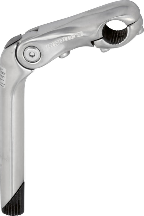 Potence Ergotec kobra vario potence cobra 25.4mm 110 180mm argent alu