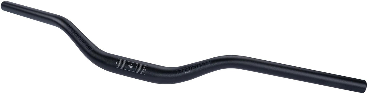 Guidon Ergotec 50 confort ø31,8mm élévation 50mm - noir sablé