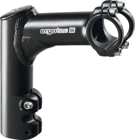 Ergotec potence comfi forward potence comfi 15° 25,4 100 mm noir
