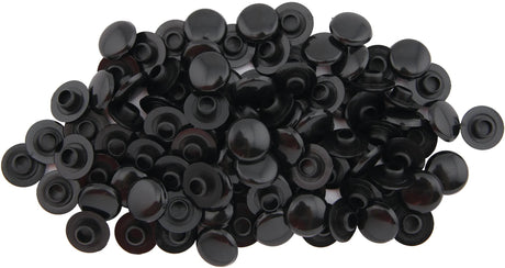 Bouchons de couvercle de capuchon de mamelon fixe, douille hexagonale de 5mm, 100 pièces.