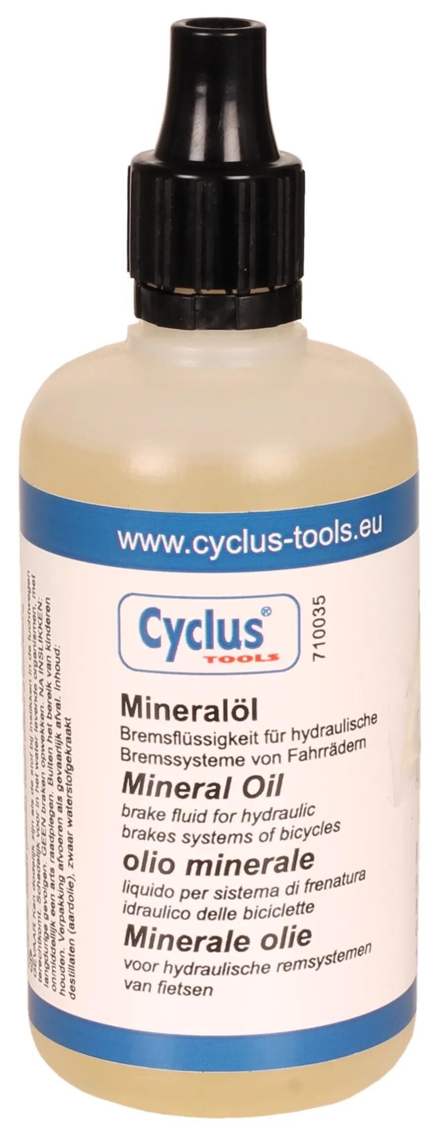 Huile minérale Cyclus Tools pour freins à disque 100ml