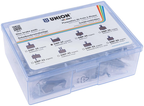 Marwi union jeu de plaquettes de frein à disque dbp-43e e-bike kevlar organique (25pr)