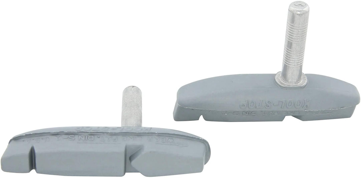 Kool-stop patins de frein koolstop c2 cantilever eagle2 argent (2pcs)