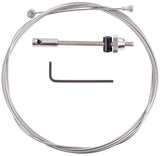 Frein de tambour de câble intérieur + extrémité troublée 225 cm