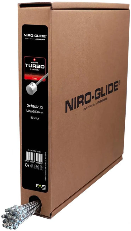 Niro-glide câble de dérailleur intérieur turbo en céramique niro glide câble de dérailleur turbo en céramique 4500 mm