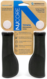 Herrmans jeu de poignées nucore town Peak 130 130mm noir