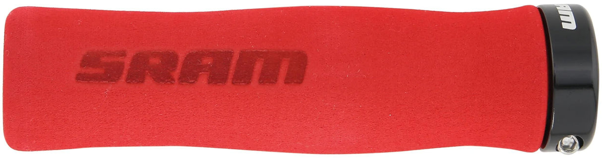 Poignées Sram grip rouge noir