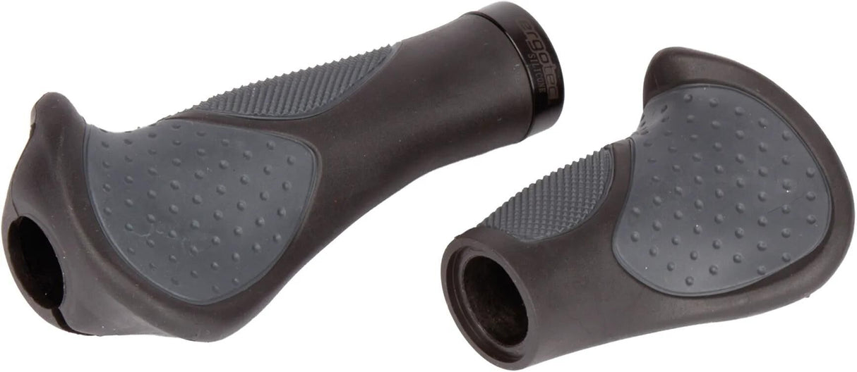 Ergotec gère Frisco 2 Silicone Short Long Black Gris