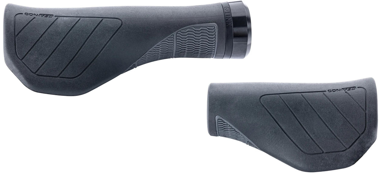 Contec poignées fusionner trekking ergo ct poignées fusionner trekking ergo,96 140mm,noir