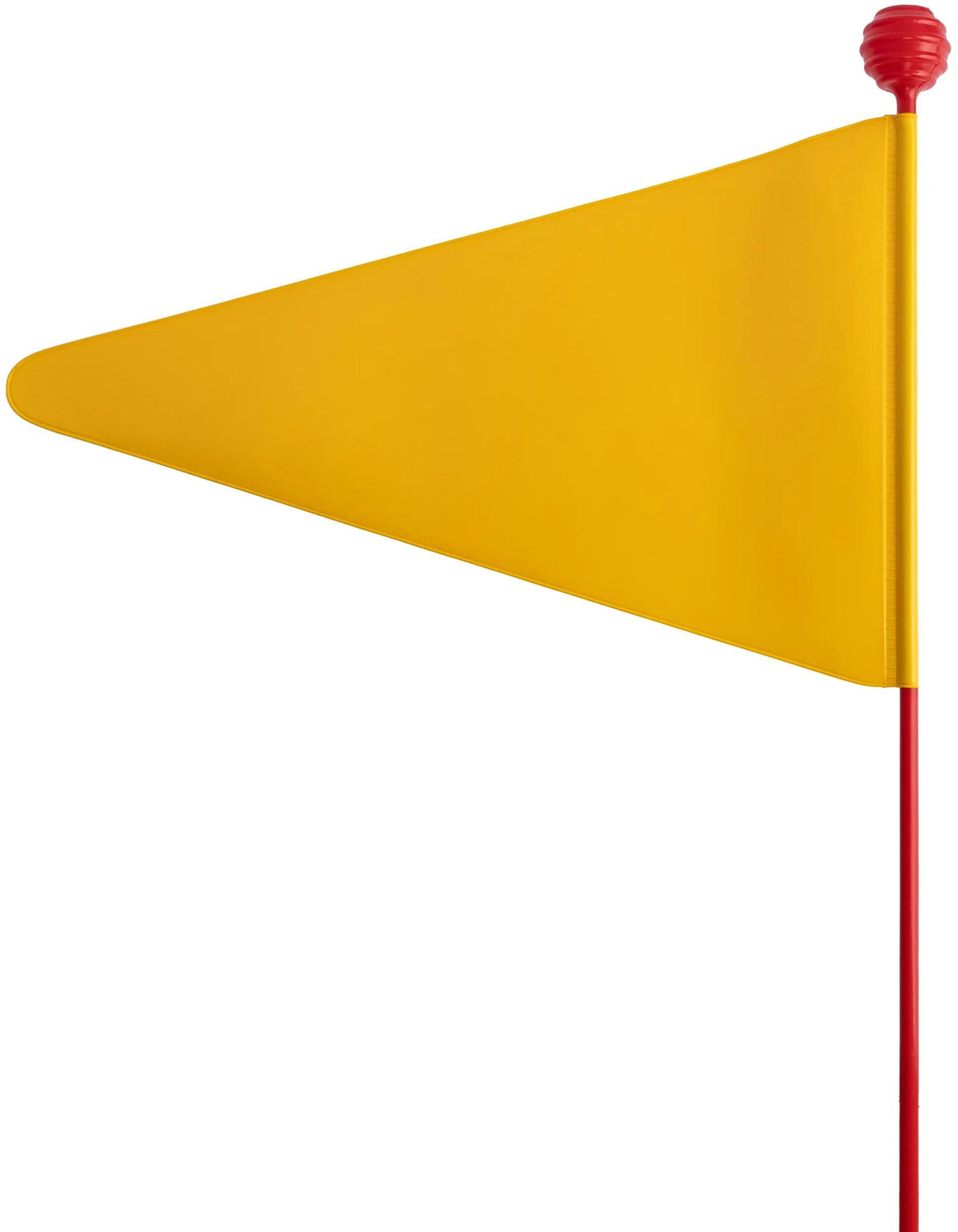 Drapeau de sécurité de mode vélo drapeau de sécurité vélo fash. jaune