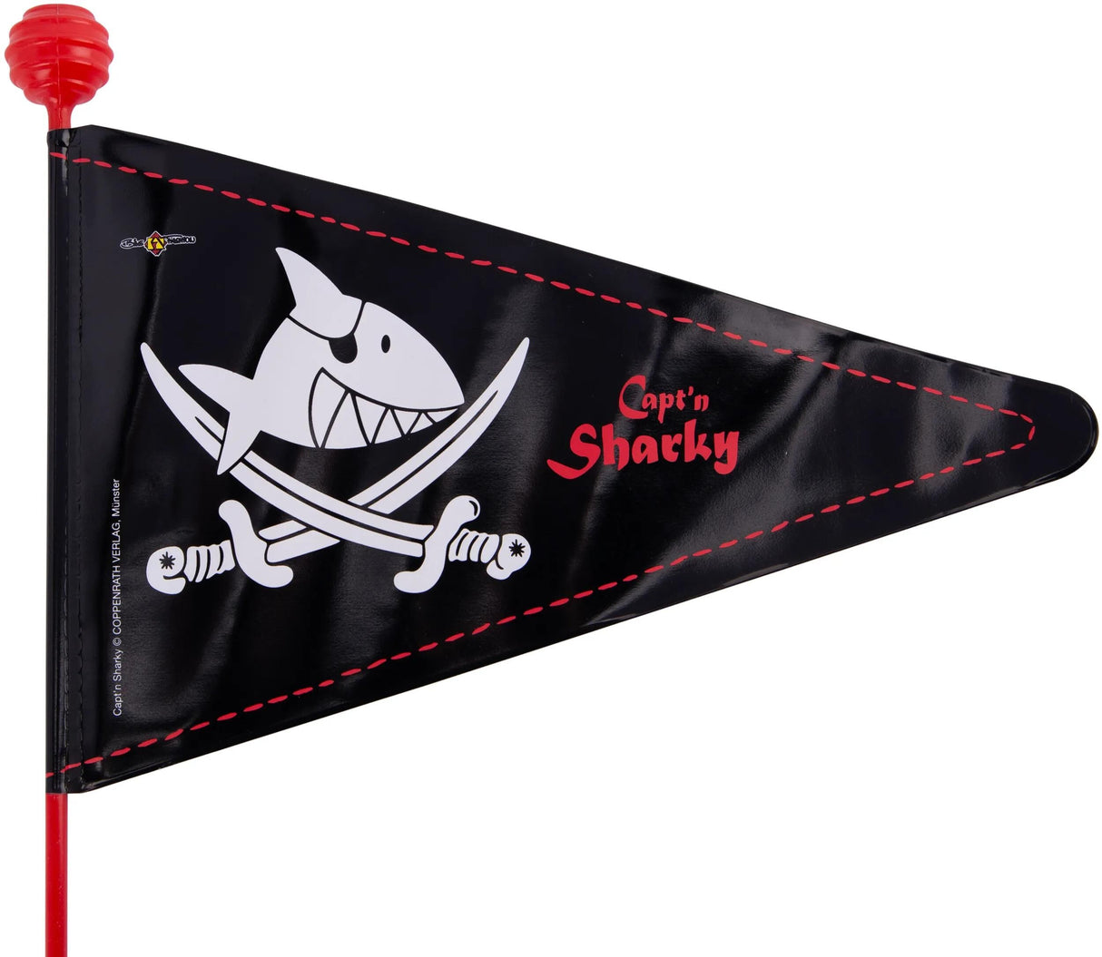 Drapeau de sécurité pour vélo, mode, drapeau de sécurité, capt'n sharky