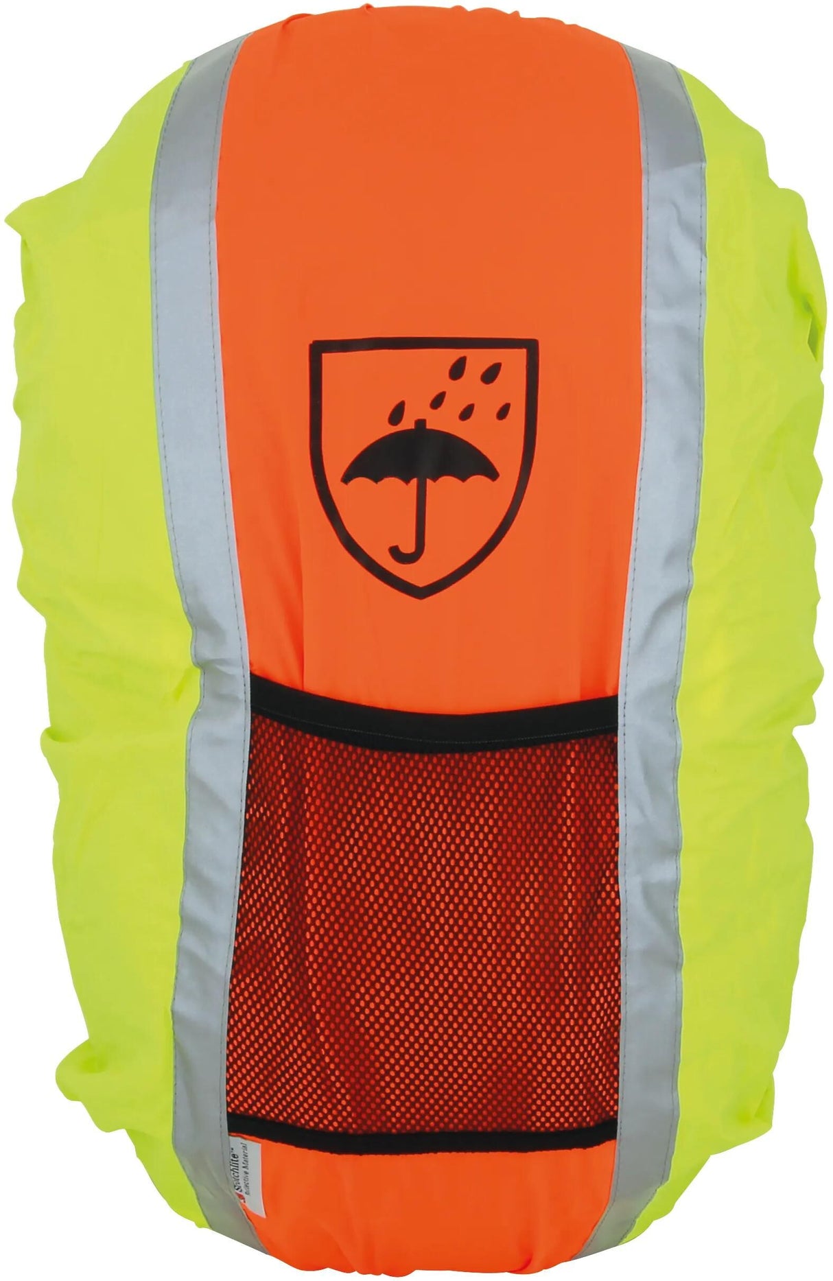 Housse réfléchissante Fasi pour sacs à dos Housse de sac à dos reflex jaune orange