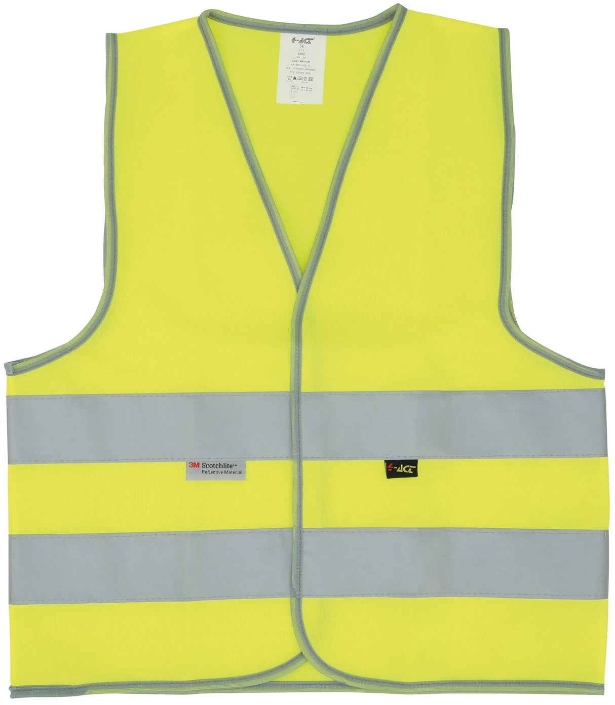 Gilet réfléchissant pour enfants 4 actes gilet réflexe f.kids taille l y