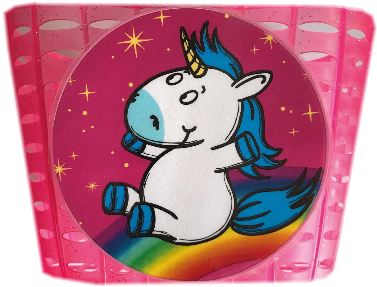 Vélo mode panier enfant panier enfant licorne plastique