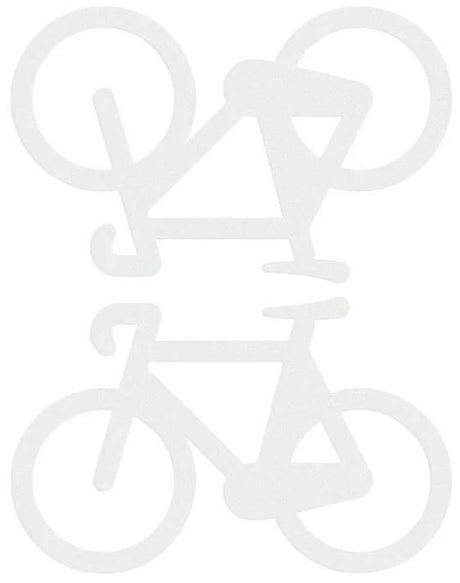 Autocollants réfléchissants berlin reflex autocollants refl.strip refl.berlin autocollants vélo blanc