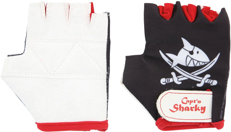 Gants pour enfants de mode vélo capt'n sharky gants pour enfants sharky taille 4 b w r
