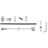 Ensemble de câbles Elvedes Drum Frein 1,70m 2,35 m en acier inoxydable noir