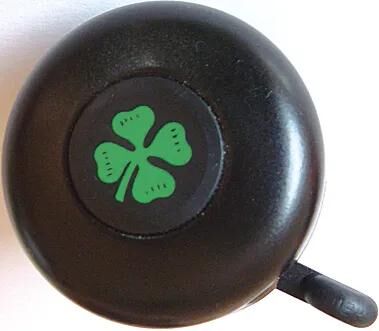 Cloche du Reich cloche trèfle trèfle laiton noir