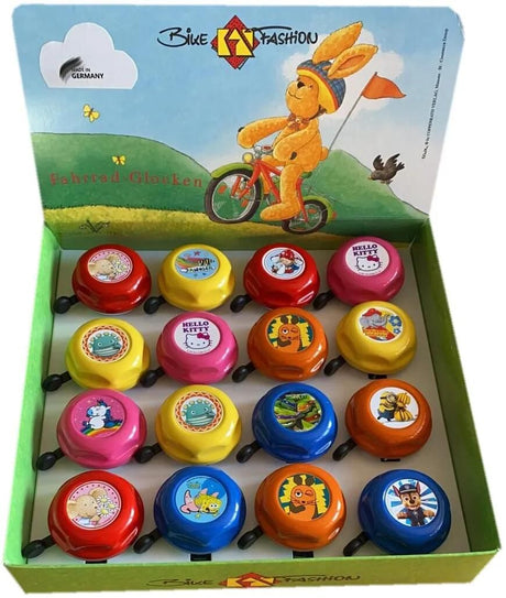 Cloche de vélo pour enfants, mode vélo, licence, motifs, sortes