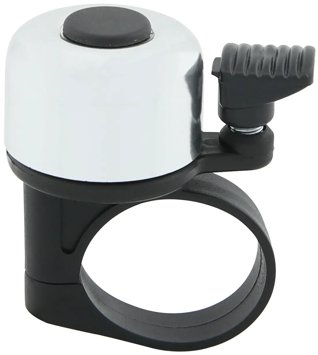 Bike tec more mini sonnette de vélo mini bell alu f. diamètre de la barre 31,8 mm sil.