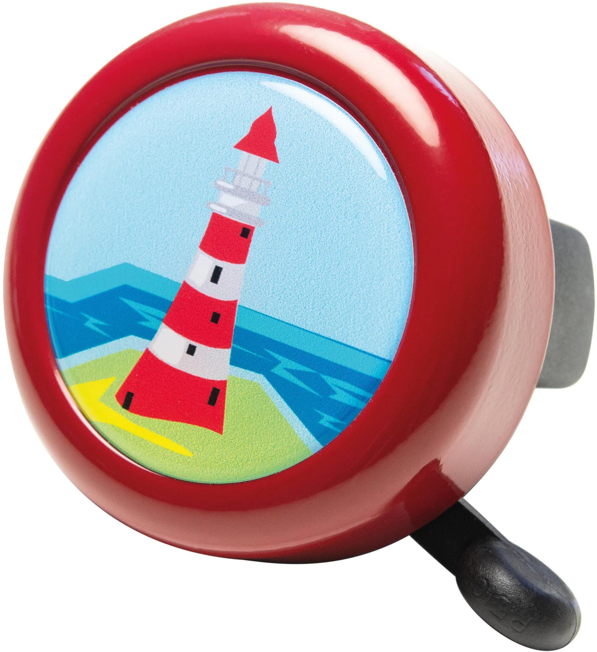 Cloche de vélo Reich leuchtturm cloche phare chili rouge