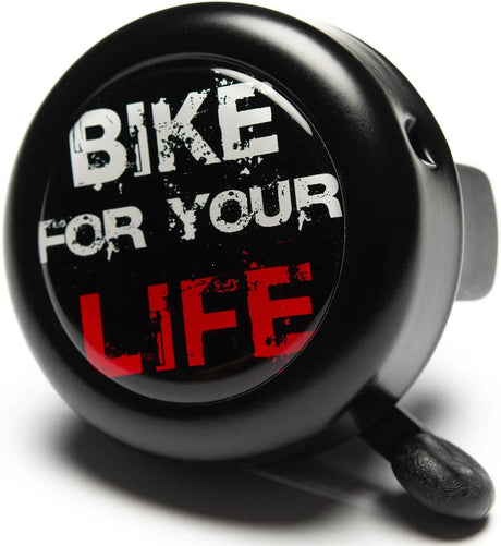 Reich cloche de vélo vélo pour votre vie cloche de vélo pour votre vie noir