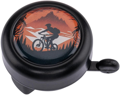 Reich cloche de vélo couleur motard riche motif cloche couleur motard noir