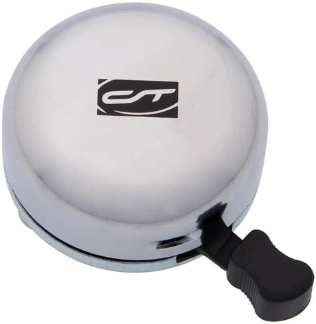 Contec sonnette de vélo push-a-ding ct bell push-a-ding argent