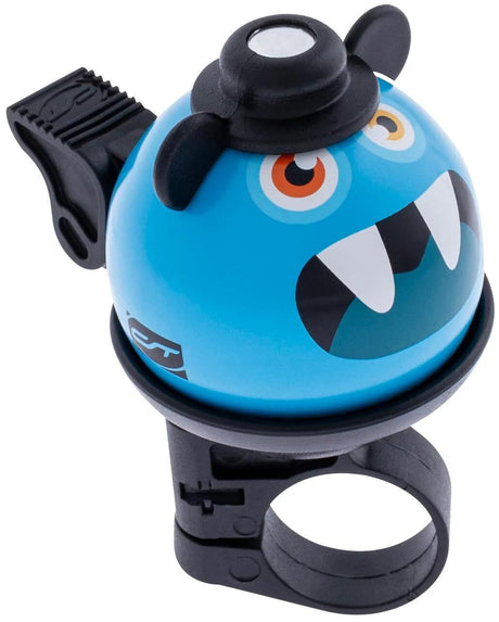 Contec cloche de vélo Beast ct cloche pour enfants Beast bleu clair, 22,2 mm