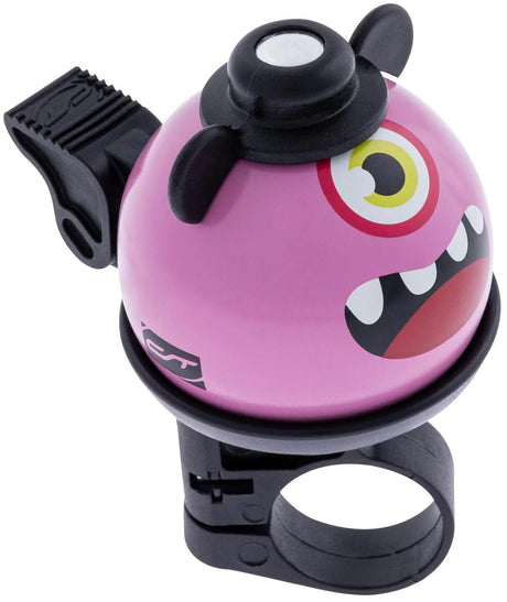 Contec cloche de vélo Beast ct cloche pour enfants bête rose, 22,2 mm