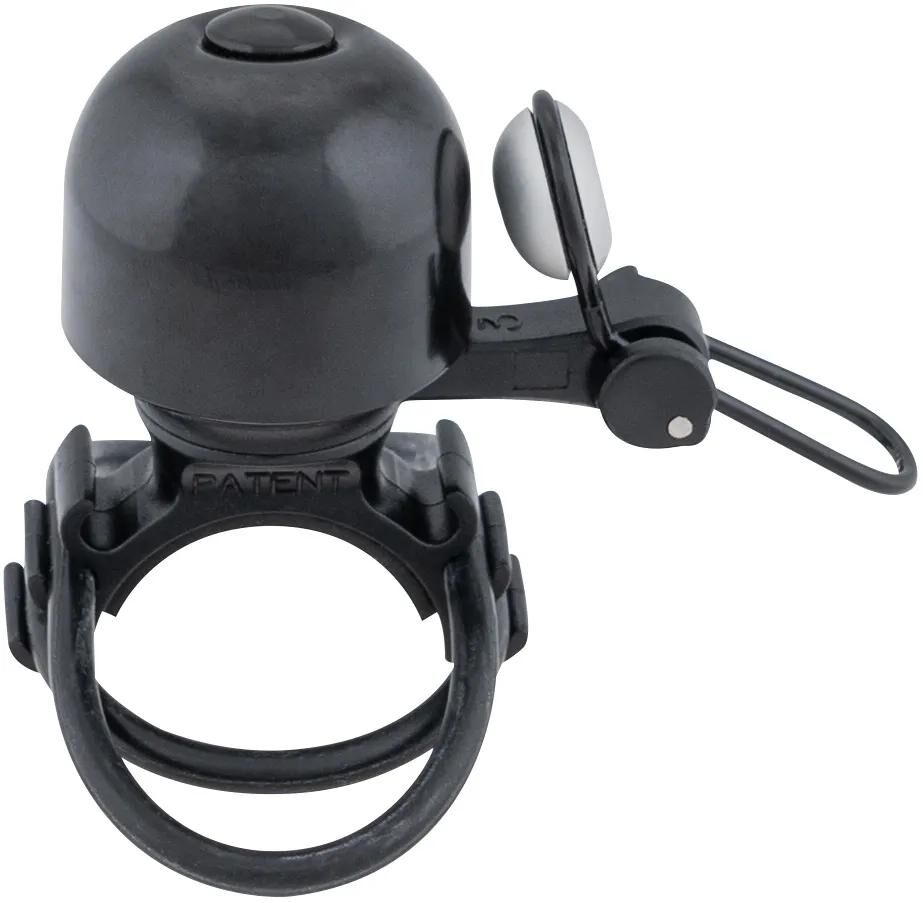 Contec cloche de vélo diamant bing ct mini cloche diamant bing, argent noir, uni