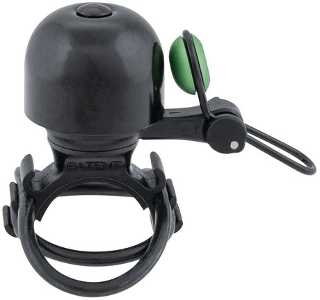 Contec cloche de vélo diamant bing ct mini cloche diamant bing, noir vert, uni