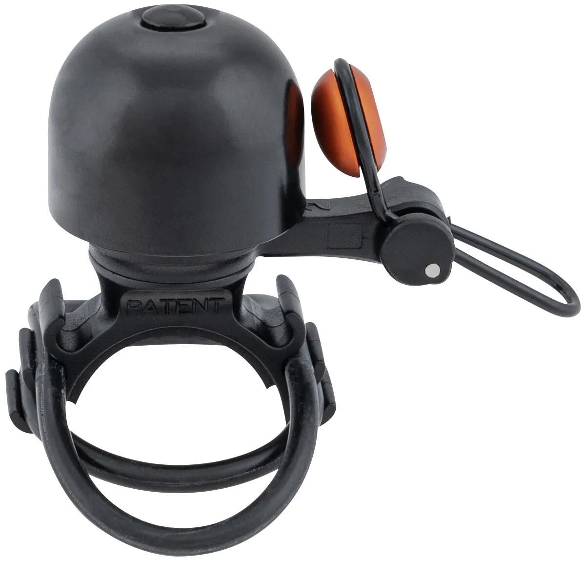 Contec cloche de vélo diamant bing ct mini cloche diamant bing, noir orange, uni