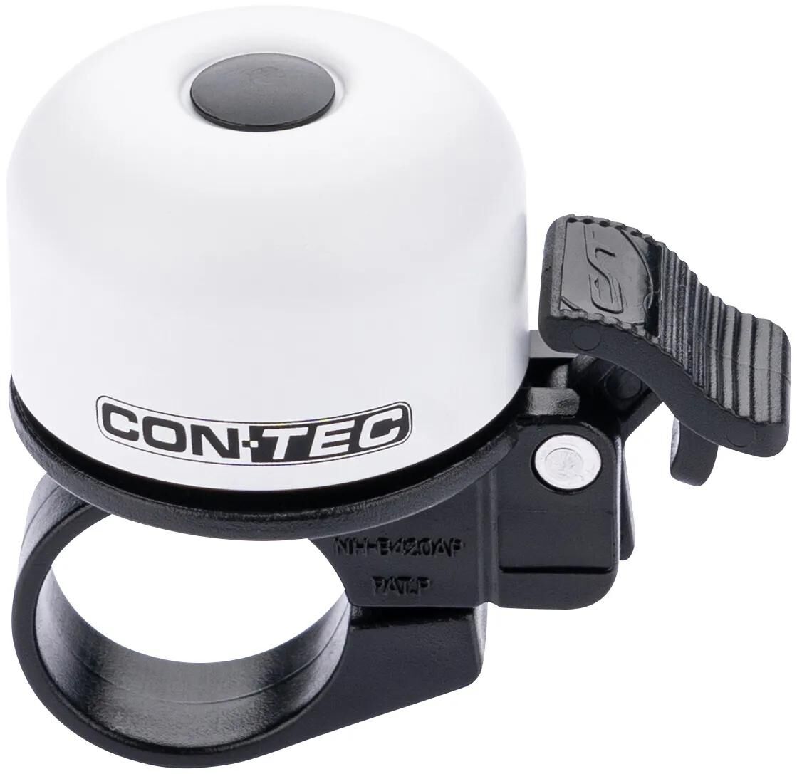 Contec mini cloche de vélo bing ct mini cloche bing blanc mat